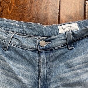 Ag Adriano Goldschmied Stella ankle Women’s Flare Jeans in Light Blue Denim